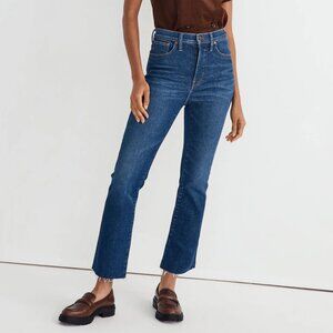 Madewell Cali Kick-out Crop Jeans